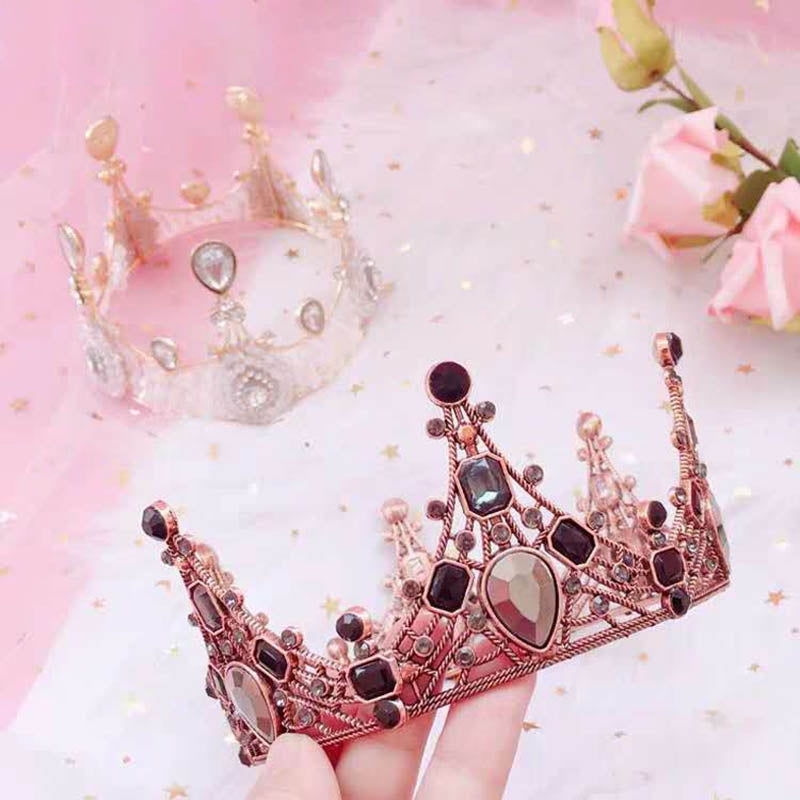 Luxury Princess Crowns - N - crown, crowns, headbands, princess tiara