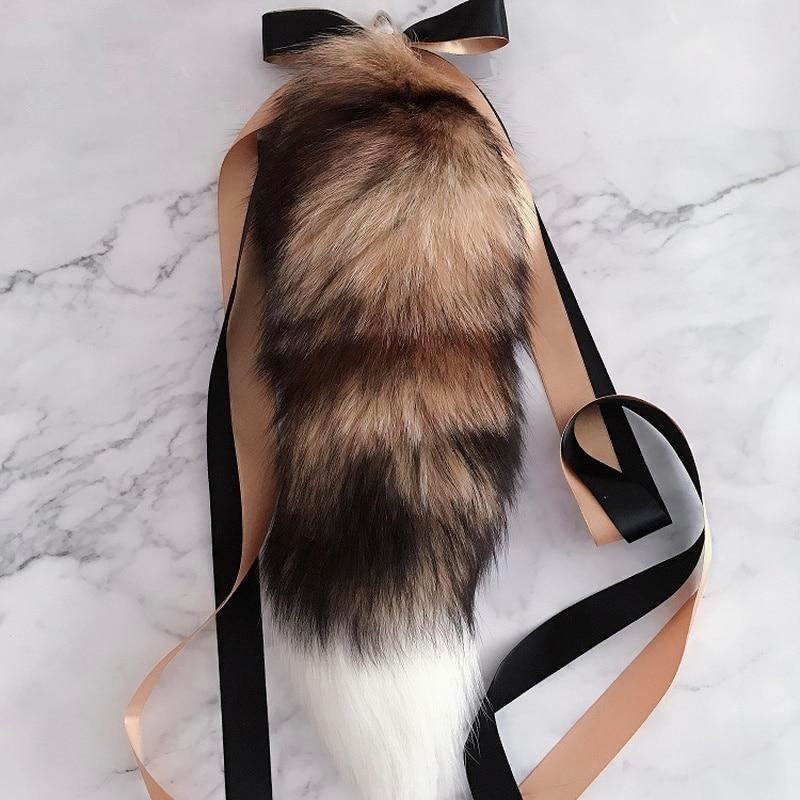 Luxury Realistic Fox Tail Plug Anal Butt Plug DDLG Playground Luxury Realistic Fox Tail Plug Anal Butt Plug DDLG Playground