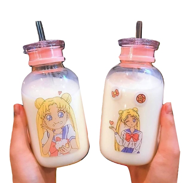 Magical Girl Glass Bottles - bottle