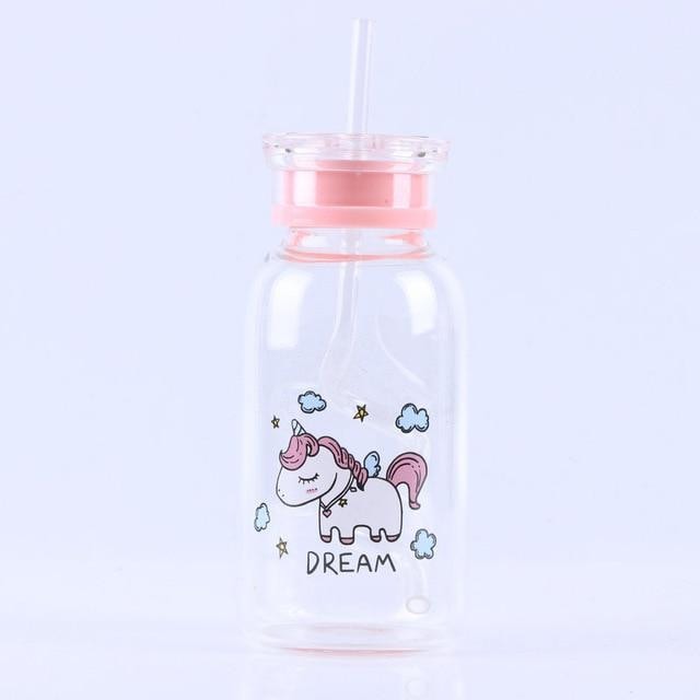 Magical Girl Glass Bottles - Dream Unicorn - bottle