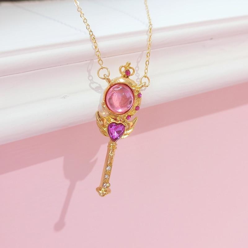 Magical Girl Wand Necklaces - Scepter - accessories, accessory, anime, card captor, jewelery
