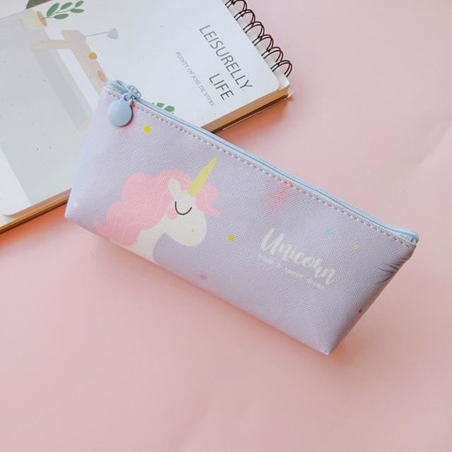 Majestic Unicorn Pencil Case - Lavender Unicorn - bag