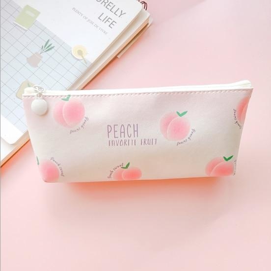 Majestic Unicorn Pencil Case - Peach 1 - bag