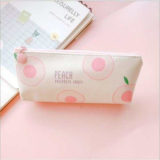 Majestic Unicorn Pencil Case - Peach 2 - bag