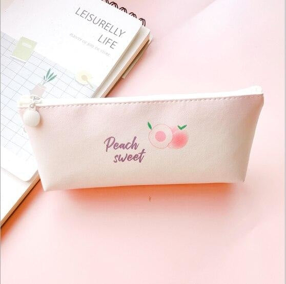 Majestic Unicorn Pencil Case - Peach 4 - bag