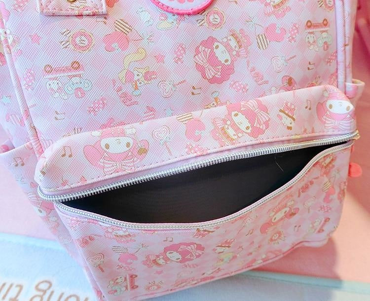 Pink Melody Backpack Rucksack Pink Kawaii Fairy Kei DDLG Playground