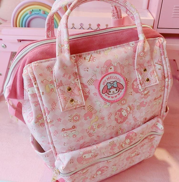 Pink Melody Backpack Rucksack Pink Kawaii Fairy Kei DDLG Playground