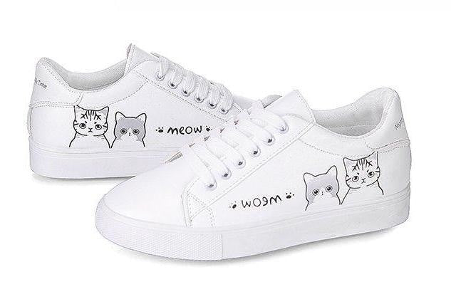 Meow Runners Tennis Sneakers Shoes Kitten Cat | DDLG Playground