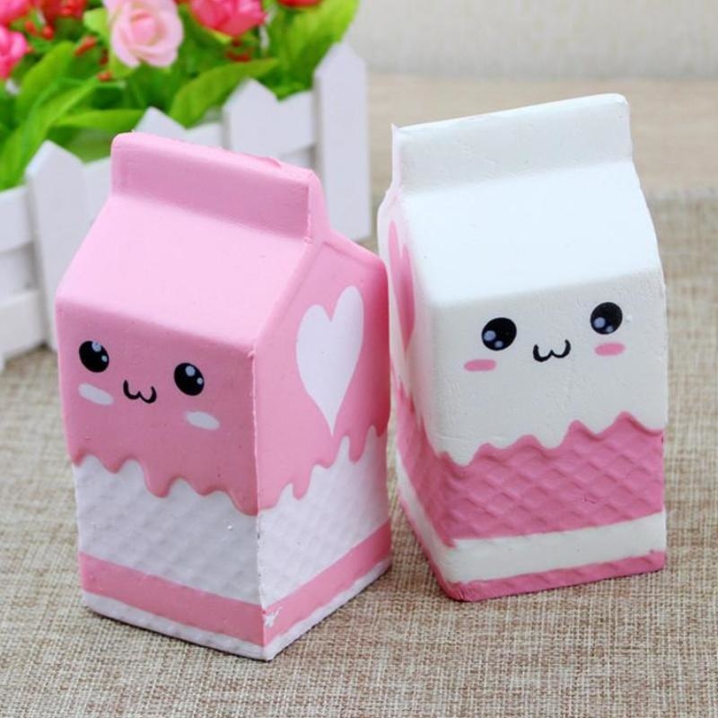 kawaii milk carton strawberry milk squeeze toy squishy soft plush pink and white fairy kei autistic austism stimming tool cgl age regression little space by ddlg playground