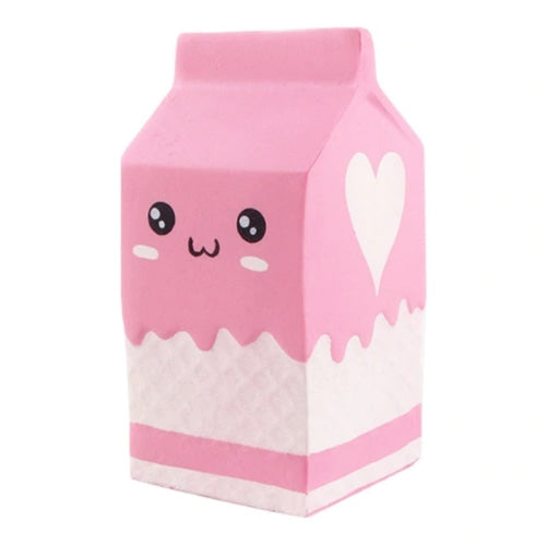 Milk Carton Squishy - Pink - squishy