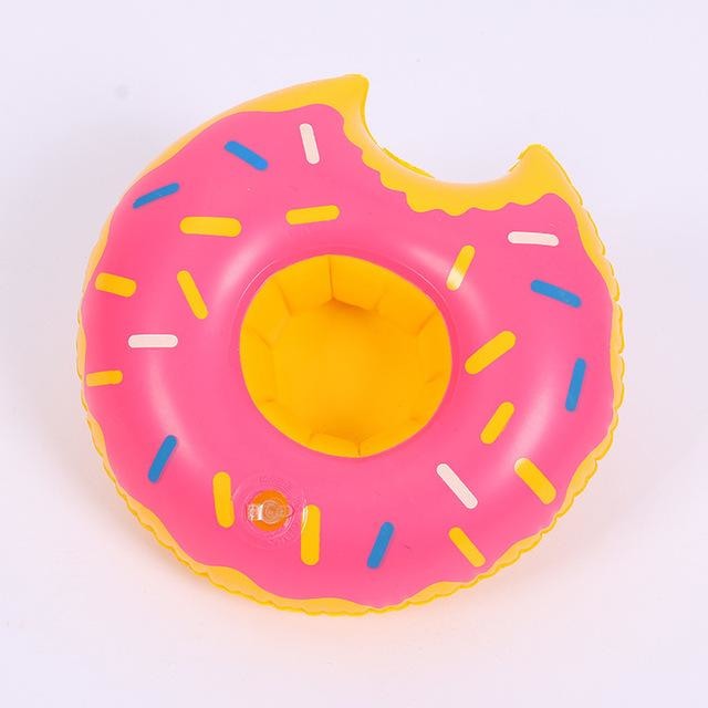 Miniature Bath Floaties - Pink Donut - Bath Toy