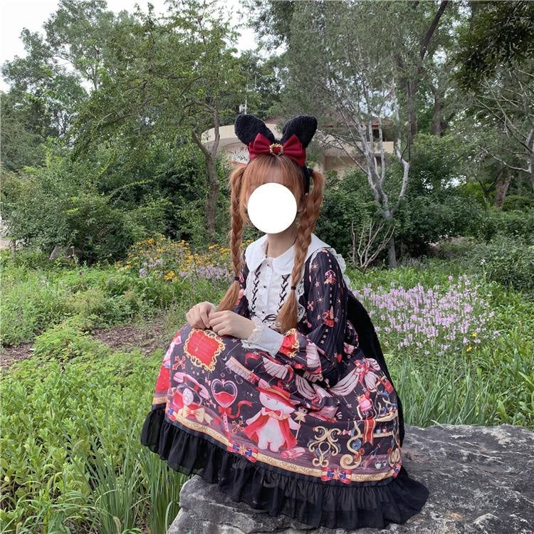 Neko Magician Lolita Dress - dress