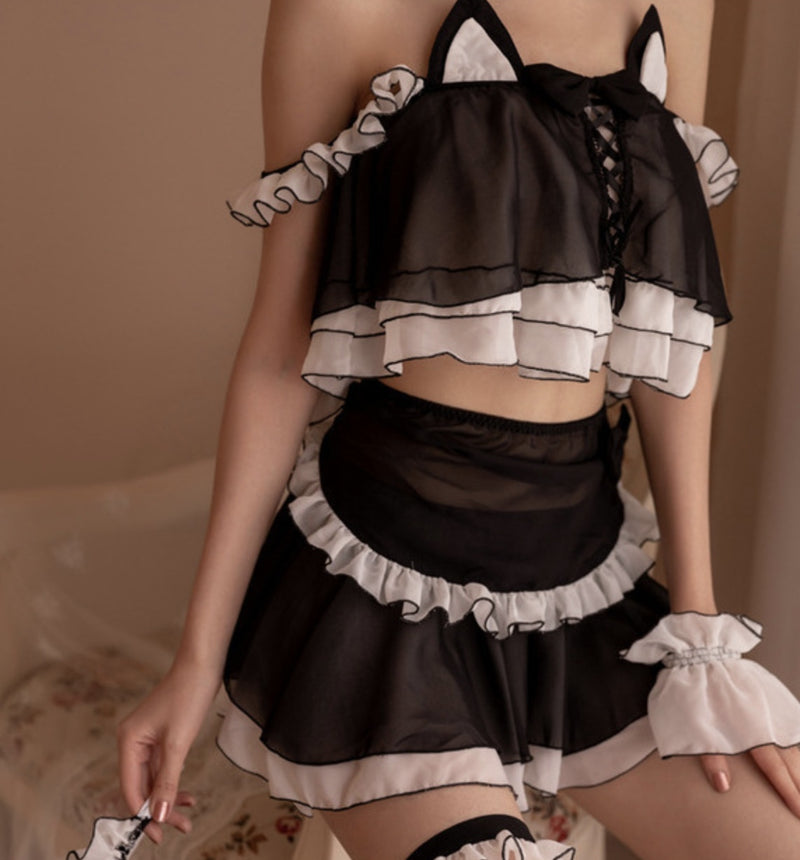 Neko Maid Lingerie Set - lingerie