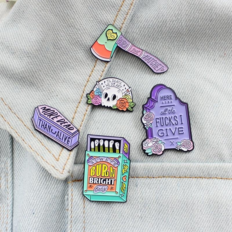 No F*cks Pin - pin