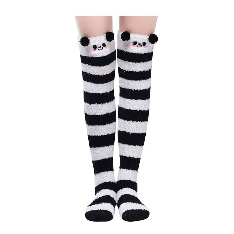 Panda Bear Thigh Highs - abdl, adult babies, baby, baby diaper lover, age play