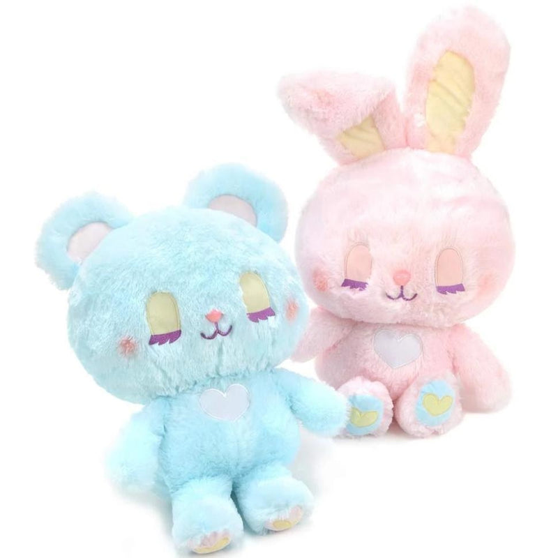 Pastel Bunny Bear Plush Stuffed Fairy Kei Kawaii
