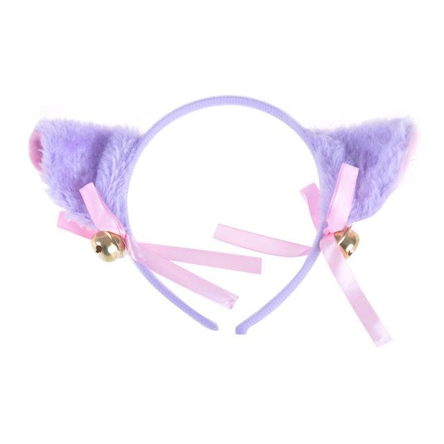 Furry Cat Ear Headband Neko Pet Play Cosplay Ears