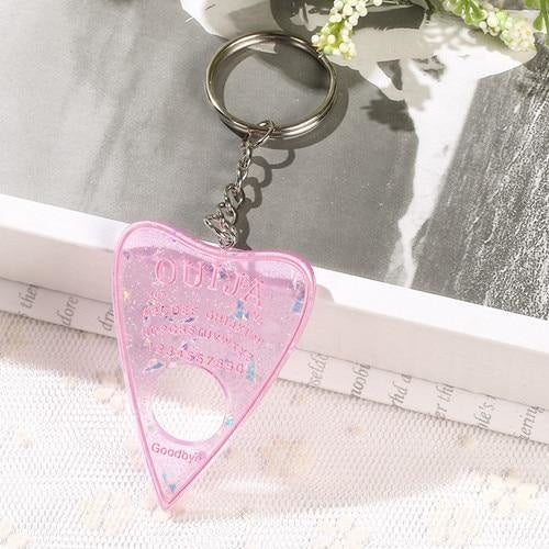 Pastel Ouija Keychain - as picture - key chain