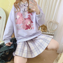 Pastel Witch Crewneck - fairy kei, hoodie, hoodies, pastel pullover