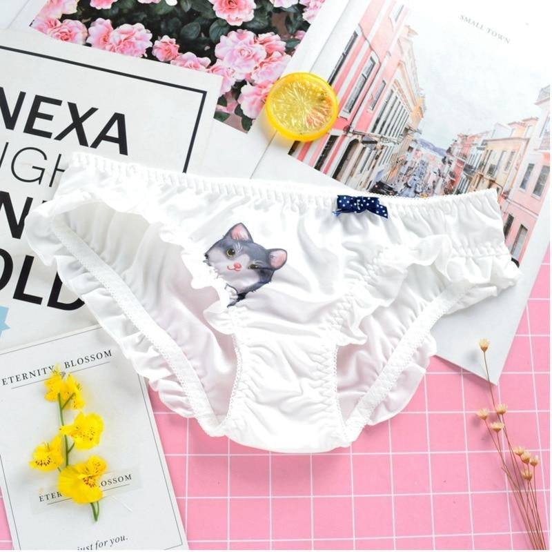 Peekaboo Kitten Panties - ab dl, abdl, adult baby, baby diaper lover,