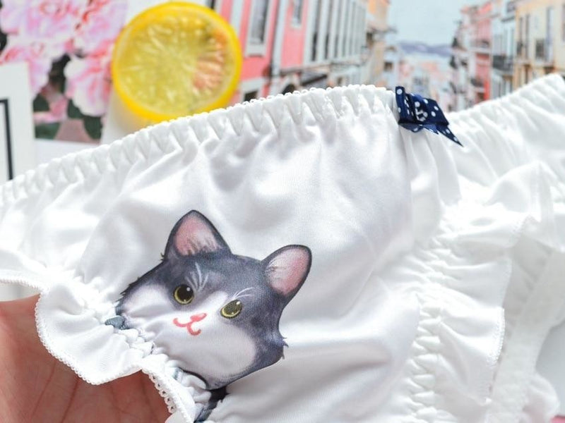 Peekaboo Kitten Panties - ab dl, abdl, adult baby, baby diaper lover,