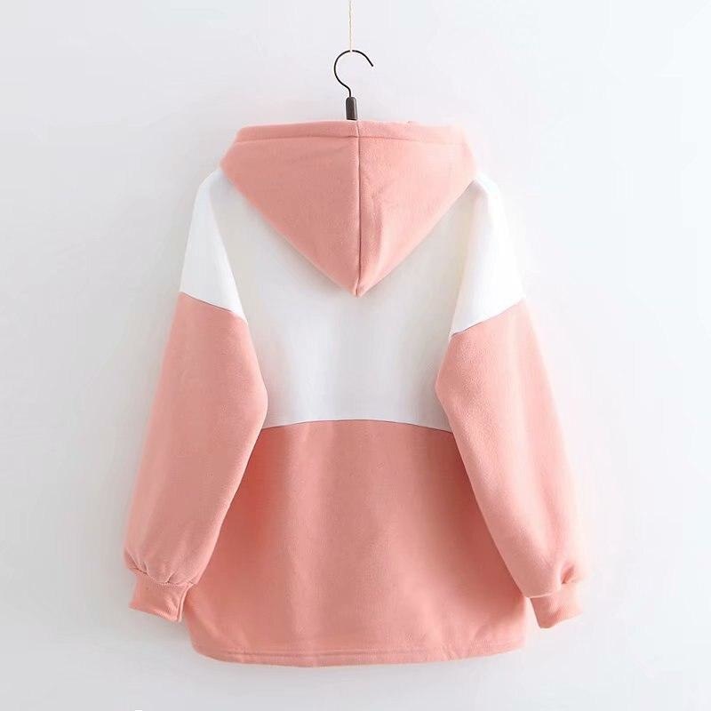 Pink Baby Bunny Rabbit Carrot Hoodie Sweater | DDLG Playground