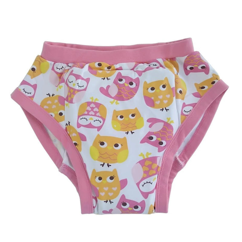 Pink Owl Training Pants - S - diaper