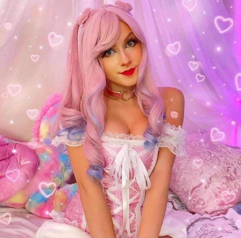 Pink Princess Genuine Corset - brocade, bustier, corset, corsets, lace