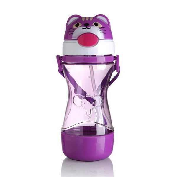 Kawaii Purple Pop Top Animal Sippy Cups Baby Water Bottles ABDL CGL Ageplay  by DDLG Playground