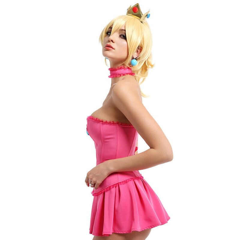 Princess Peach Corset Cosplay - cosplay, cosplaying, cosplays, costume, costumes