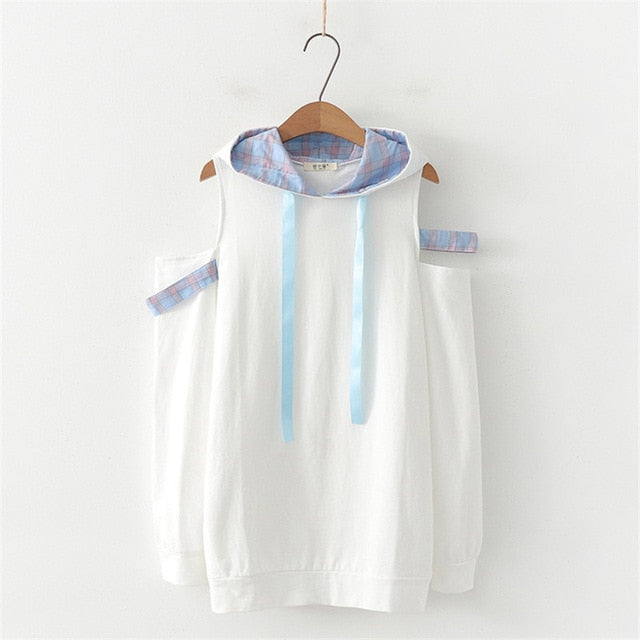 Peekaboo Shoulder Hoodie