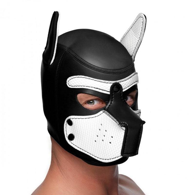 Colored Puppy Play Mask (8 Colors)