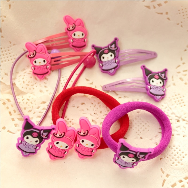 Pastel Goth Bunny Clippies