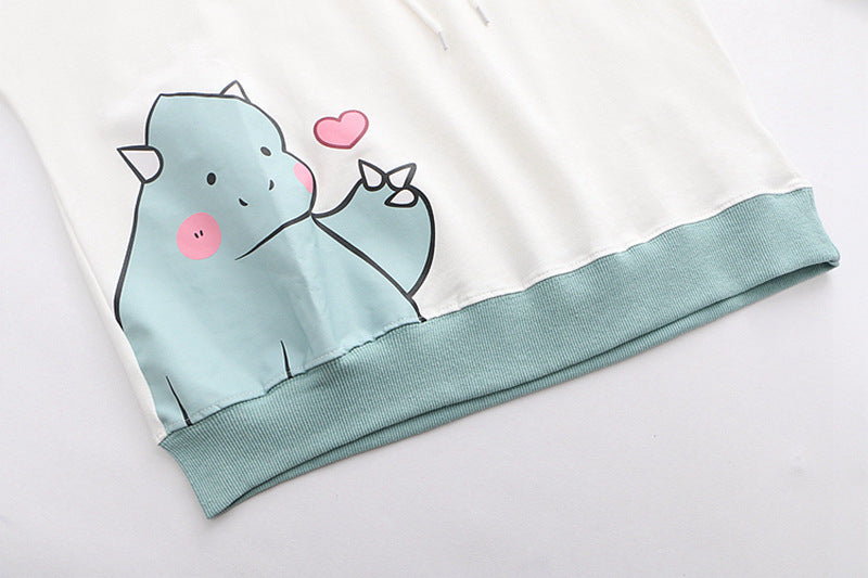 Love Dino Hoodie
