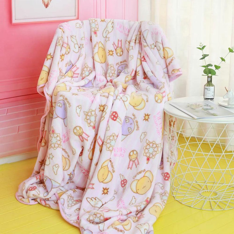 Magical Girl Fuzzy Blanket Set