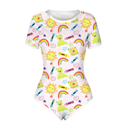 Rainbow Littlespace Adult Onesie Bodysuit ABDL CGL DDLG PLayground – DDLG  Playground