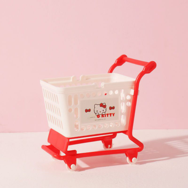 Kawaii Shopping Cart Storage