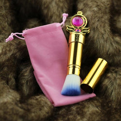 Sailor Moon Wand Make-up Brush Cosmetic Set Blush Contour Foundation Brushes Kawaii Mahou Shoujo Card Captor Sakura