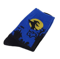 Spooky Halloween Socks Creepy Cute Trick or Treat Witch