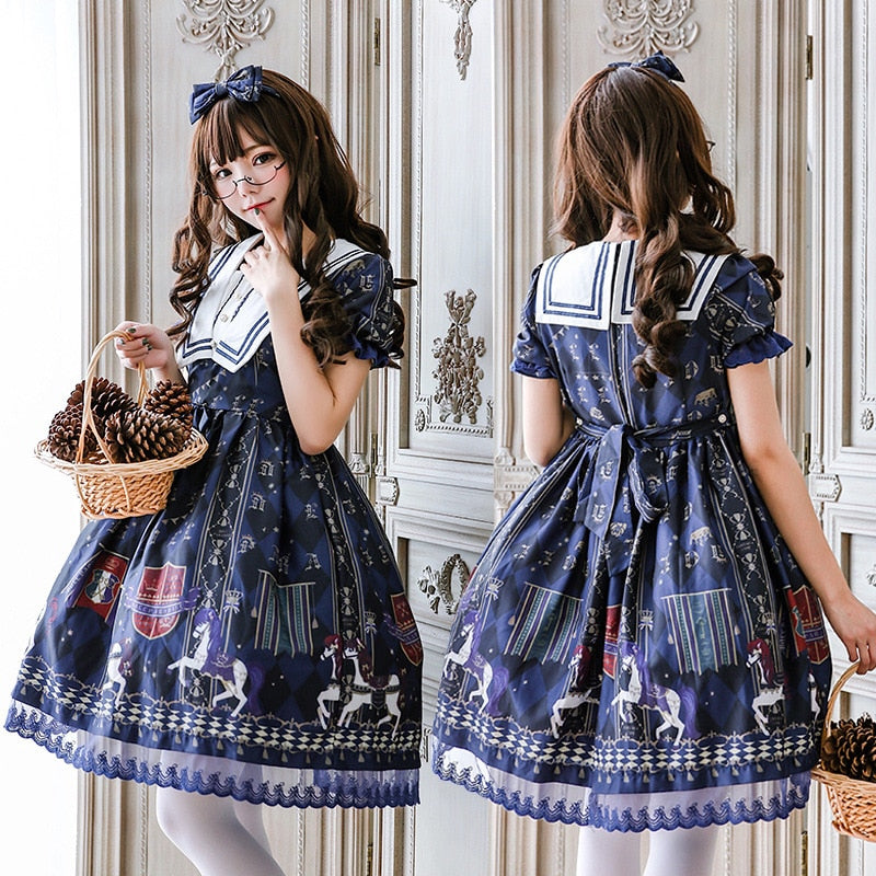 Midnight Carnival Lolita Dress