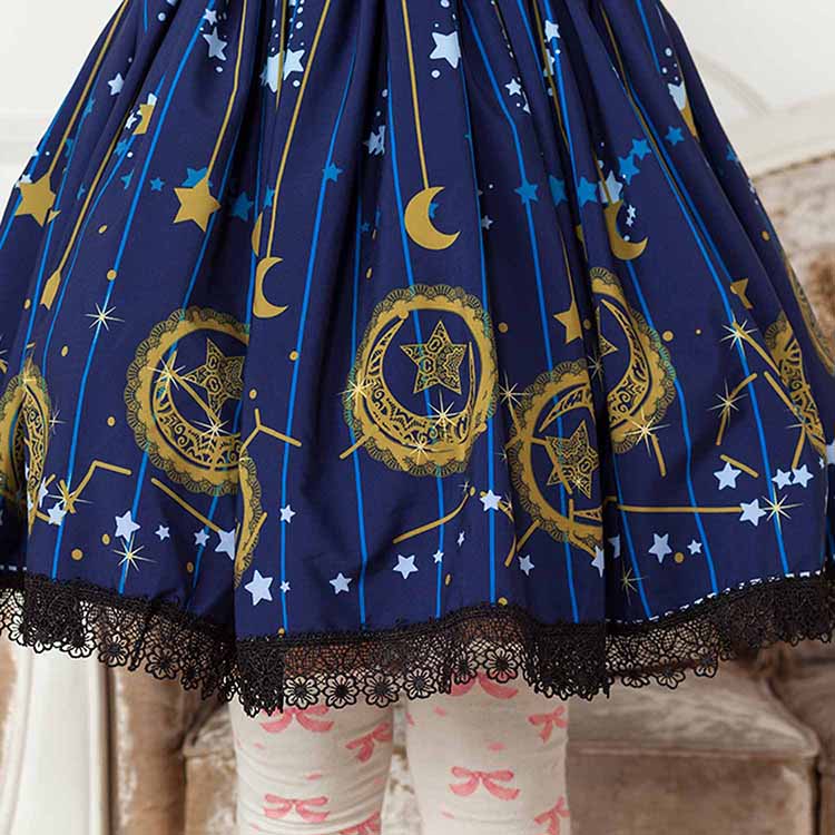 Midnight Astrology Lolita Skirt