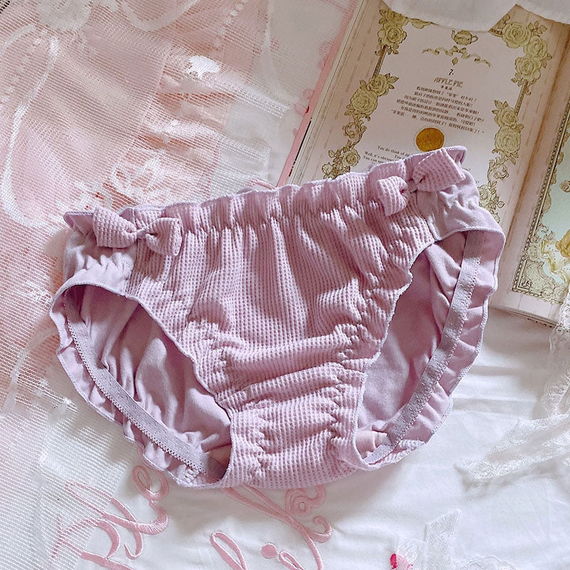 Purple Satin Panties - Cotton / M - lingerie sets, panties, panty, underwewar, undies