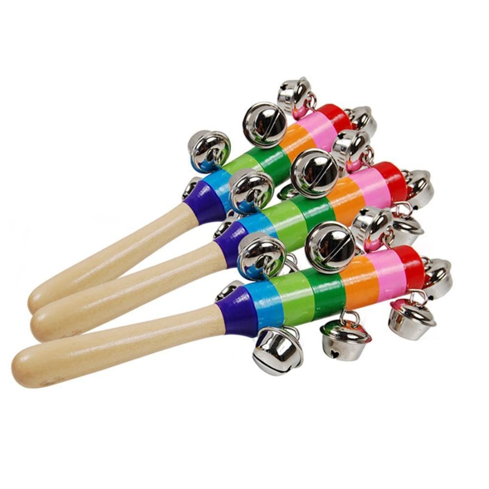 Rainbow Jingle Bell Adult Baby Rattle – DDLG Playground
