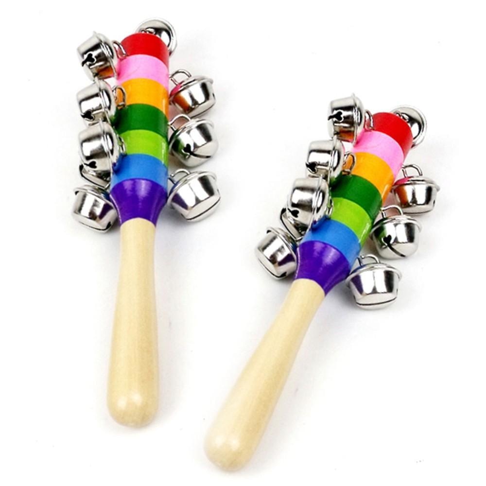 Rainbow Jingle Bell Adult Baby Rattle – DDLG Playground