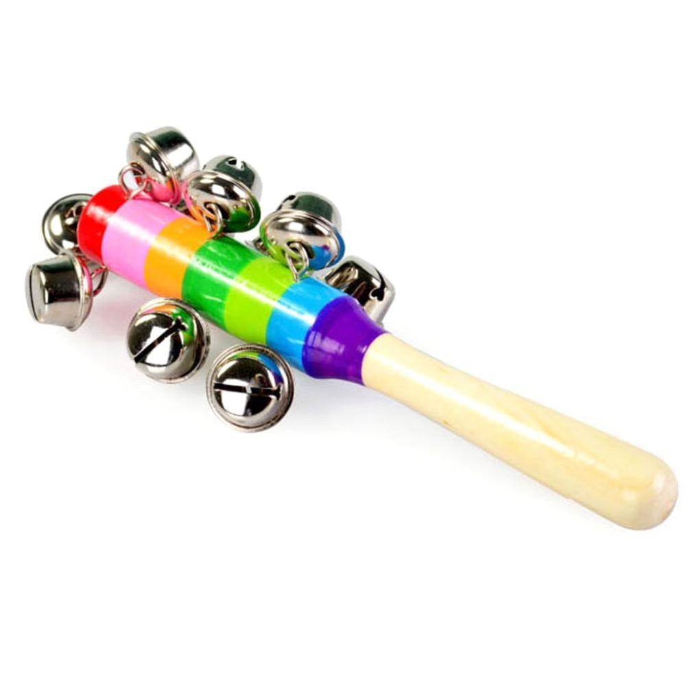 Rainbow Jingle Bell Adult Baby Rattle DDLG Playground