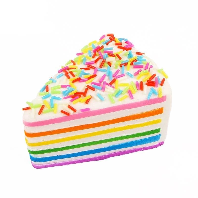 Rainbow Cake Squishy - squishy