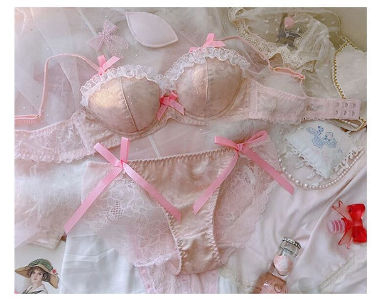 Regal Lace Lingerie Set - bra, bra and panties, panty, bralette, bralettes