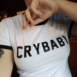 Retro Crybaby T-Shirt - S - shirt