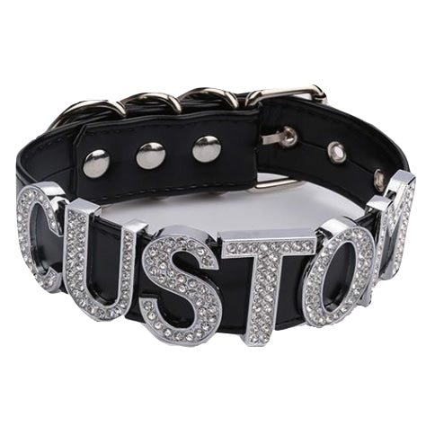 Custom Letter Bracelet BDSM Customized Personalized Name Bracelet