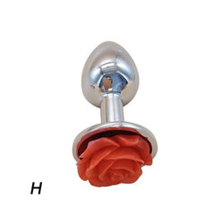 Rose Bud Butt Plugs Beads Flower Shaped DDLG Playground Rose Bud Butt Plugs Beads Flower Shaped DDLG Playground